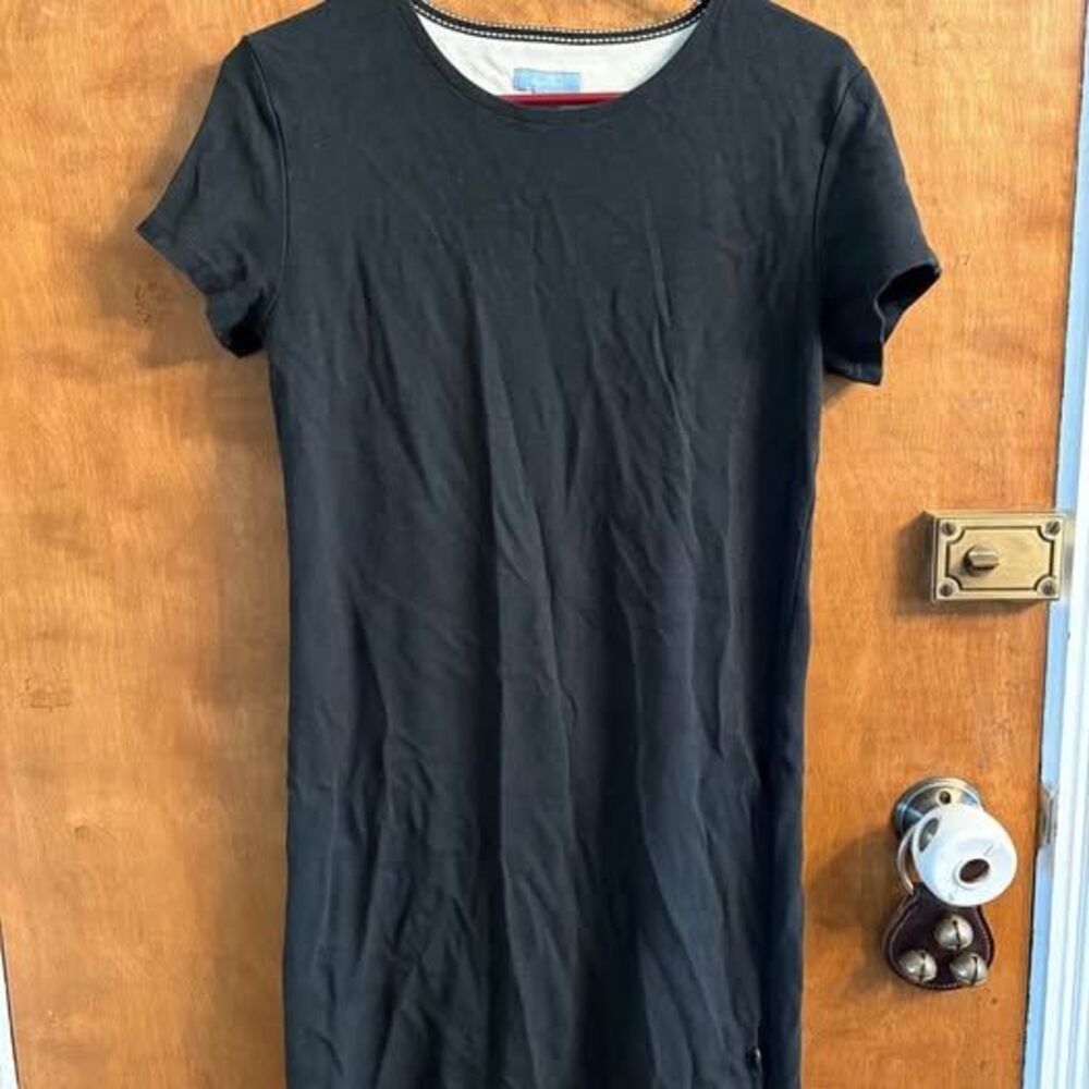 Black Short Sleeve Horny Toad (Toad & Co) Dress Simple Comfort Basic Women's M